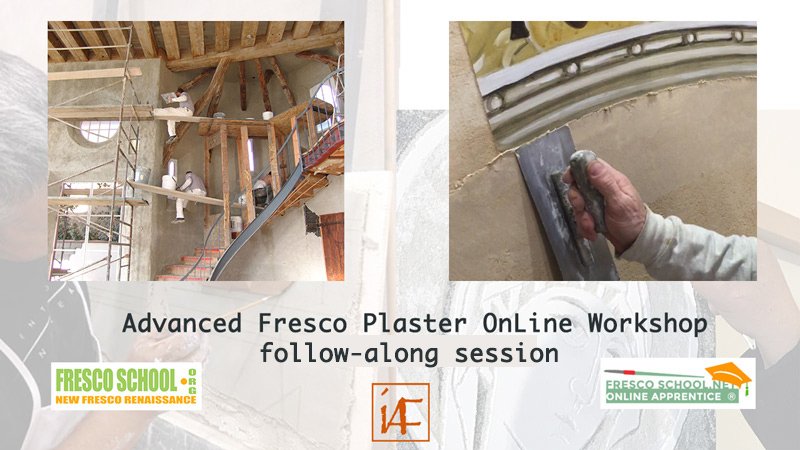 advanced fresco plaster workshop follow along session