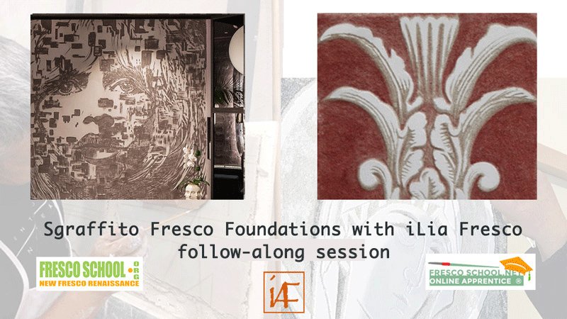 Fresco Sgraffito Foundations Workshop Follow-Along Session