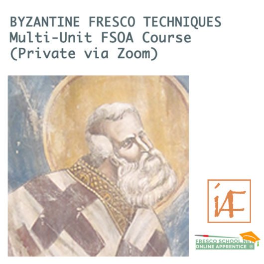 BYZANTINE FRESCO TECHNIQUES - Multi-Unit FSOA Individual Course (Private via Zoom)